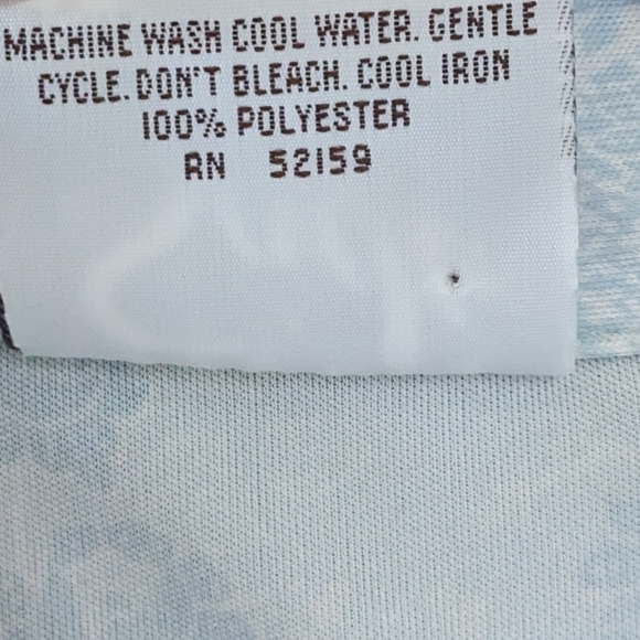 Vintage 1970s Sodi of Miami Florida Pastel Floral Blouse - Picture 4 of 7